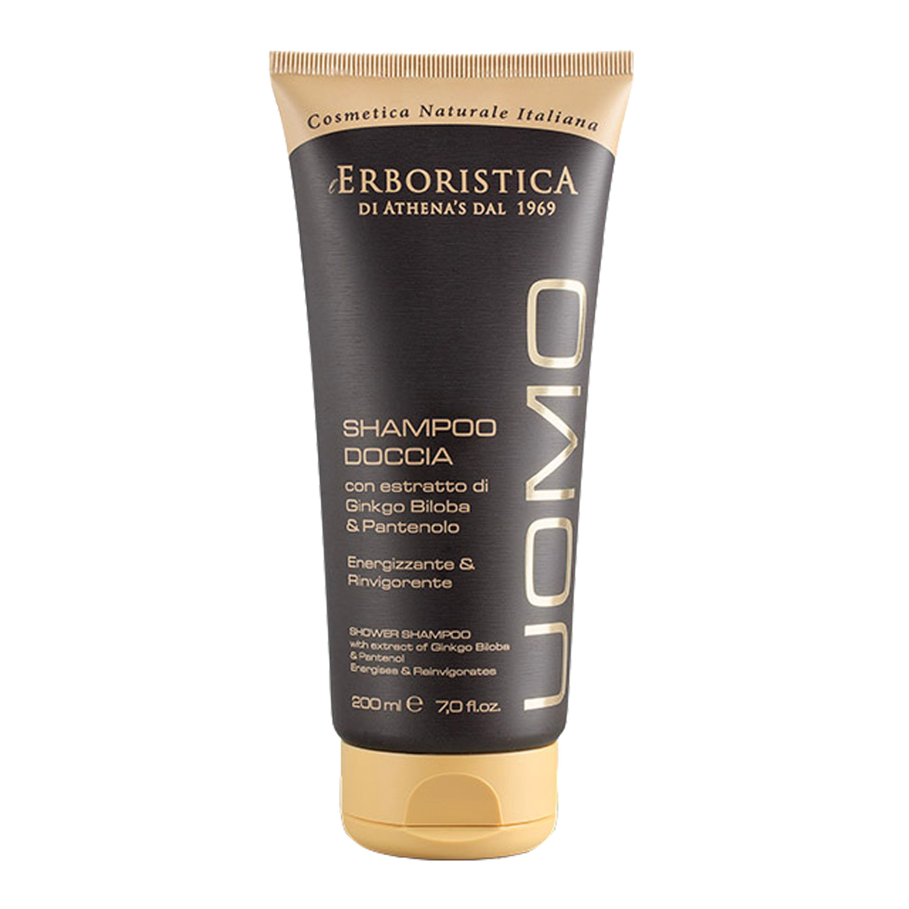 L'ERBORISTICA UOMO dušo šampūnas vyrams, 200 ml