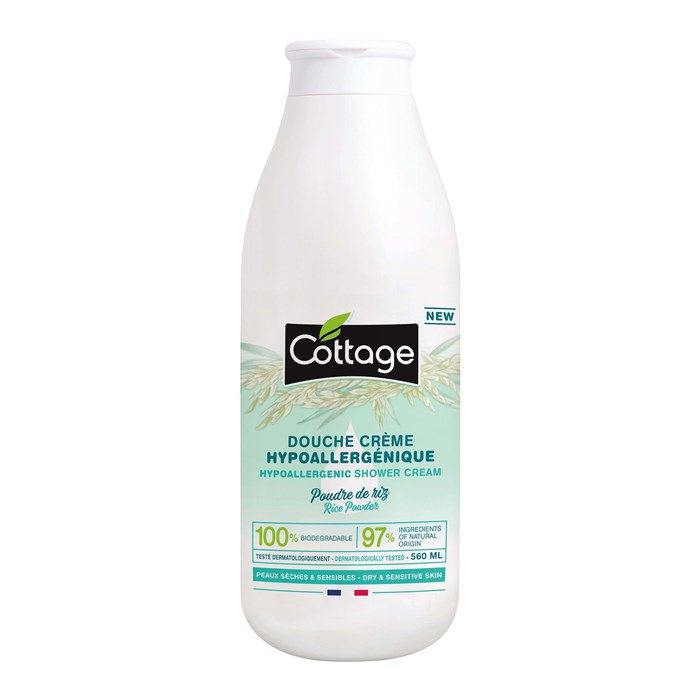 COTTAGE RICE POWDER dušo kremas 560 ml