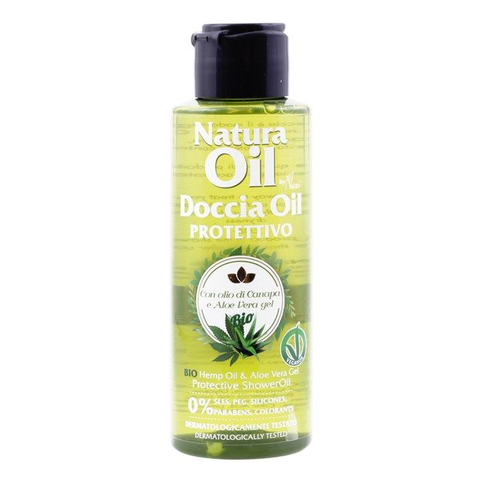 NATURA OIL HEMP OIL & ALOE VERA GEL dušo aliejus, 100 ml