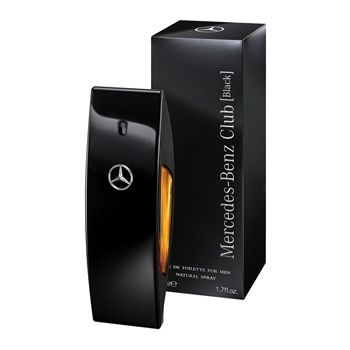 MERCEDES-BENZ CLUB BLACK tualetinis vanduo vyrams, 50 ml