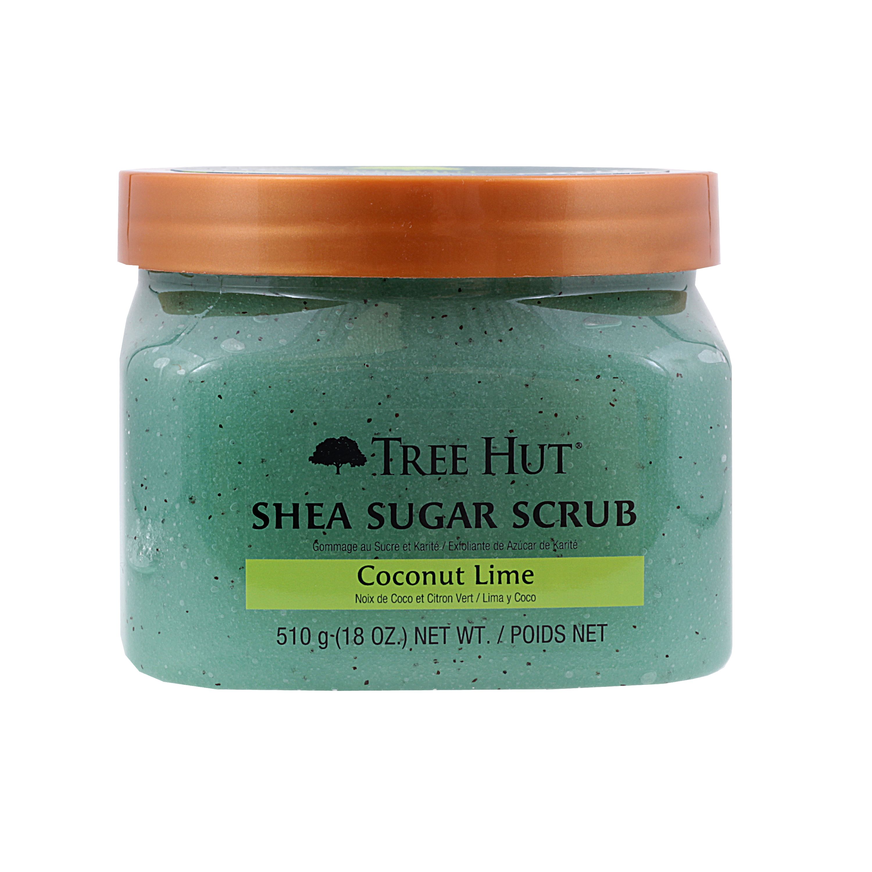 TREE HUT SHEA SUGAR COCONUT LIME kūno šveitiklis, 510 g