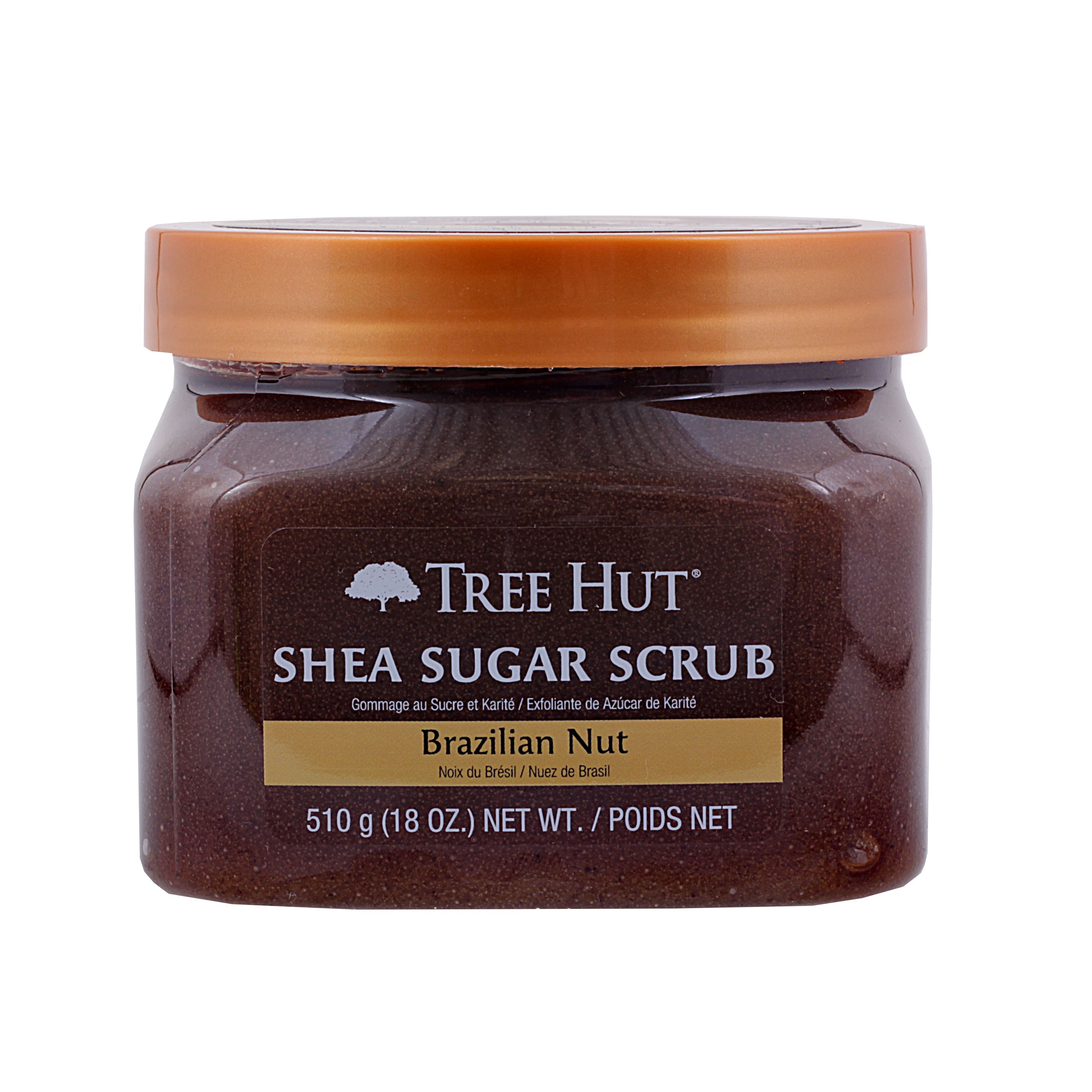 TREE HUT SHEA SUGAR BRAZILIAN NUT kūno šveitiklis, 510 g