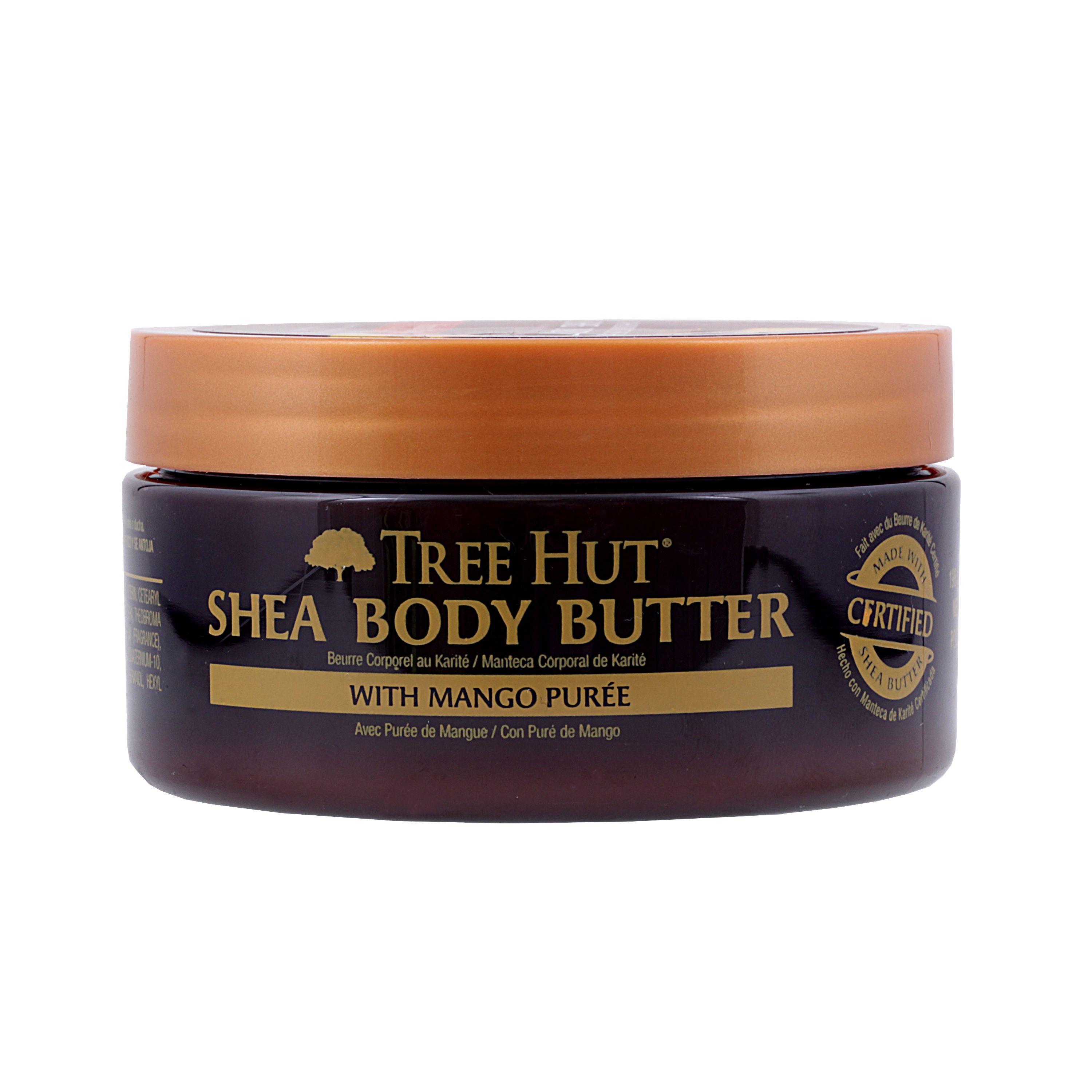 TREE HUT SHEA TROPICAL MANGO kūno sviestas, 198 g