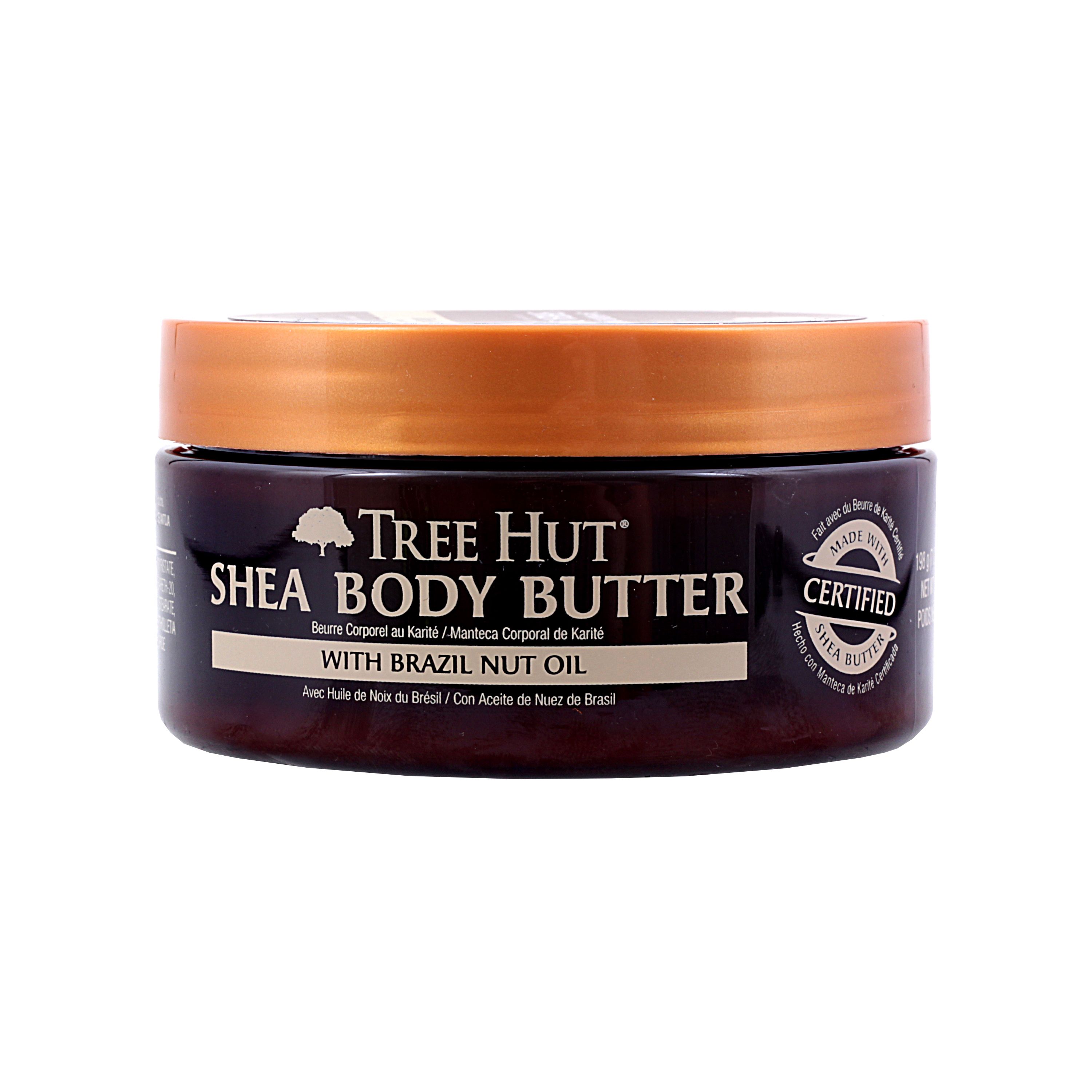 TREE HUT SHEA BRAZILIAN NUT kūno sviestas, 198 g