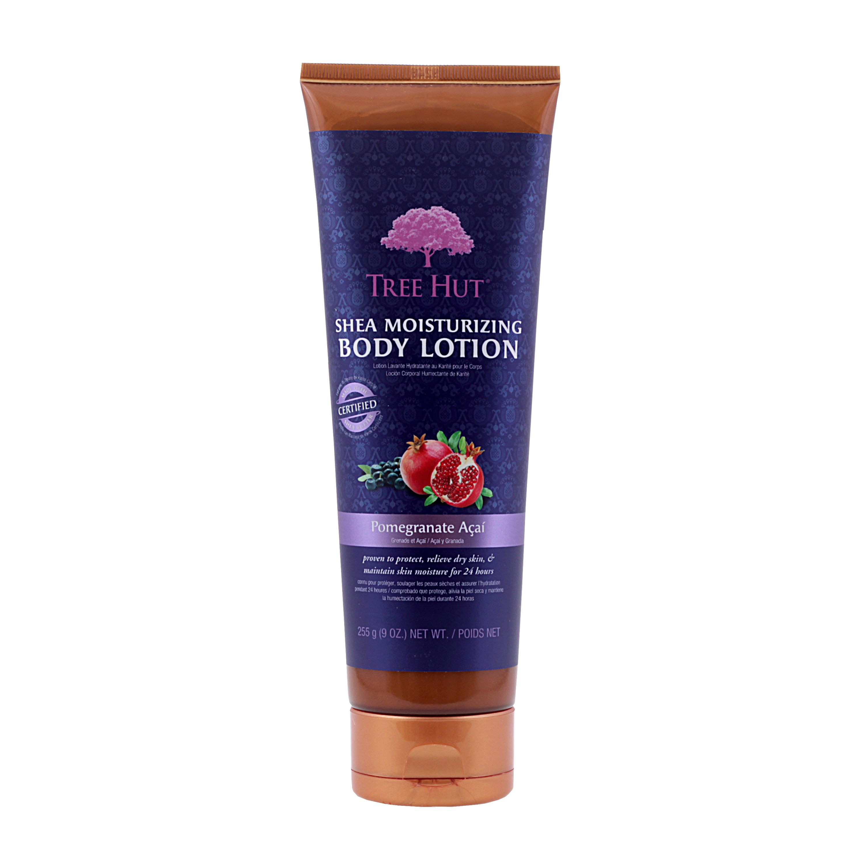 TREE HUT SHEA MOISTURIZING POMEGRANATE ACAI kūno losjonas, 255 g