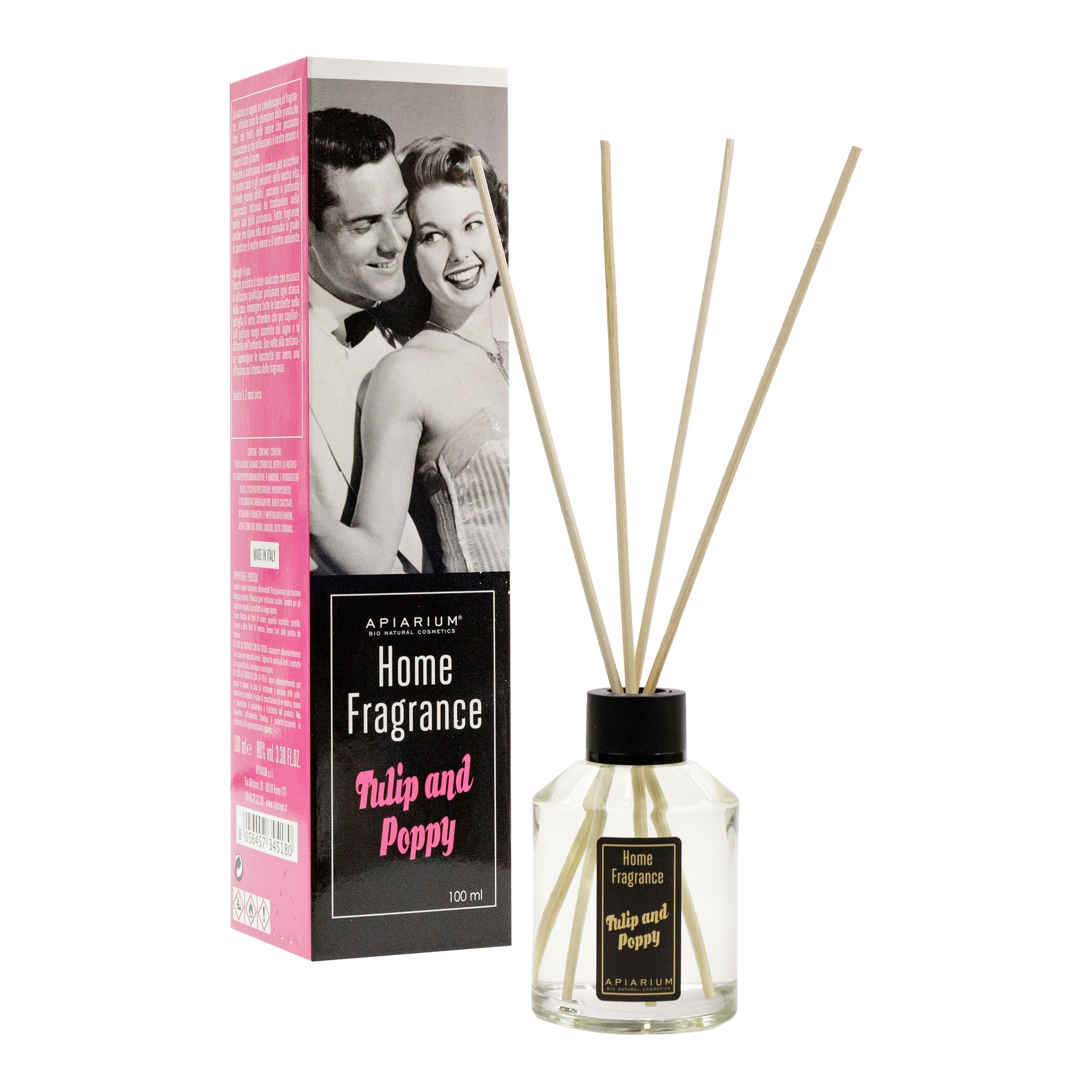 APIARIUM HOME FRAGRANCE TULIP AND POPPY namų kvapas