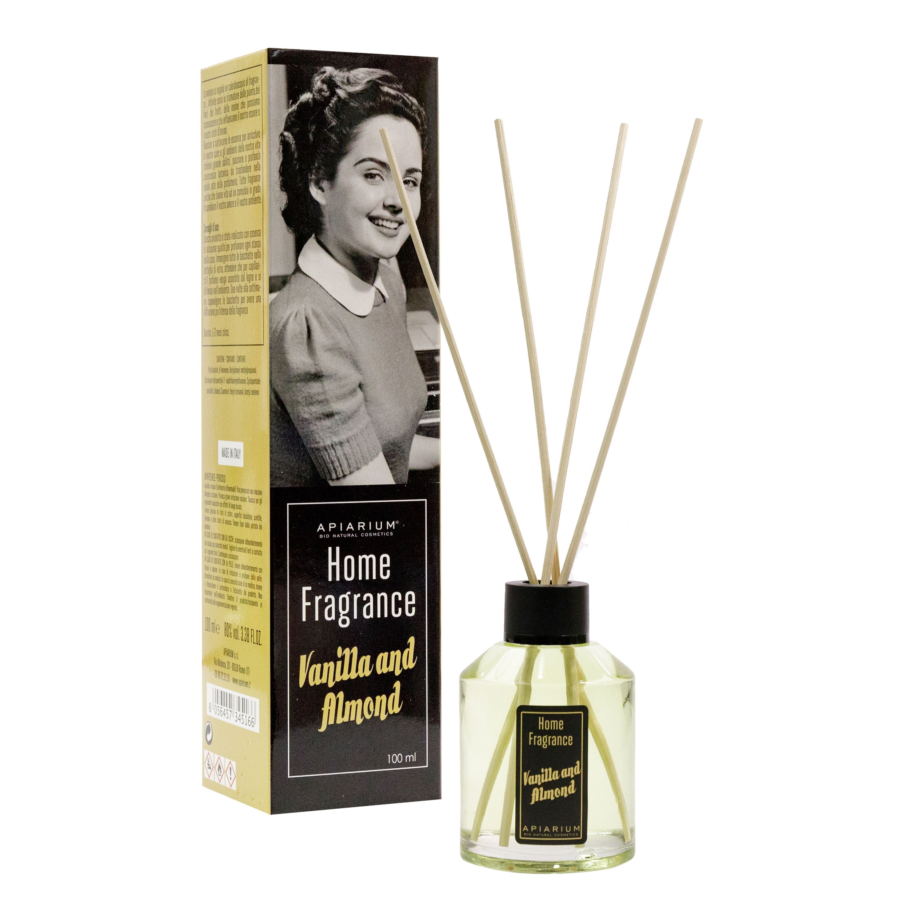 APIARIUM HOME FRAGRANCE VANILLA AND ALMOND namų kvapas 100 ml