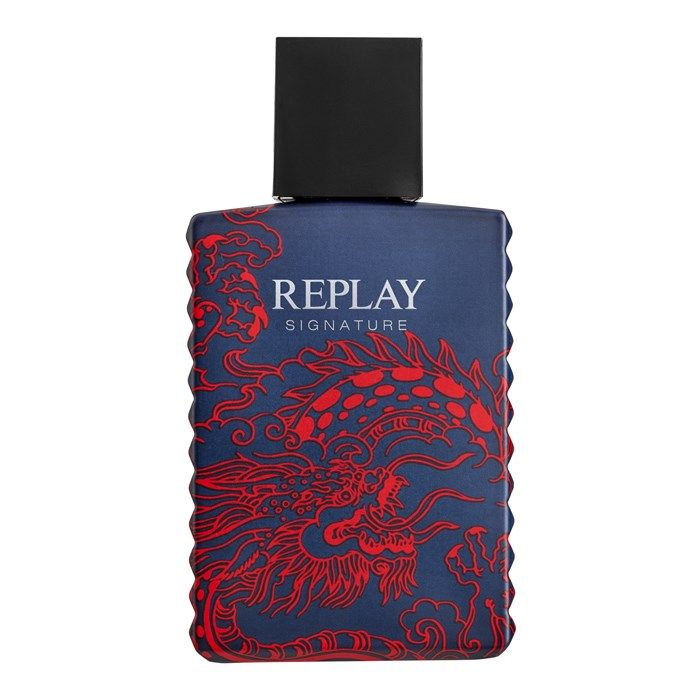 REPLAY SIGNATURE RED DRAGON tualetinis vanduo vyrams, 50 ml