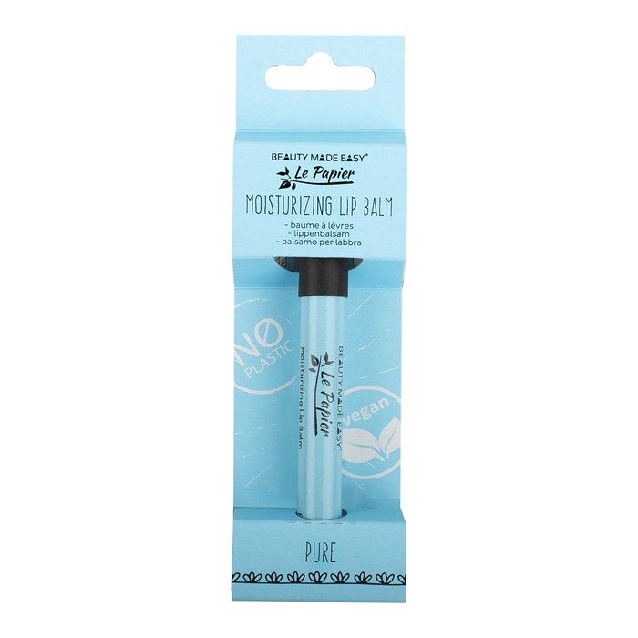 BEAUTY MADE EASY LE PAPIER MOISTURIZING PURE lūpų balzamas, 6 g
