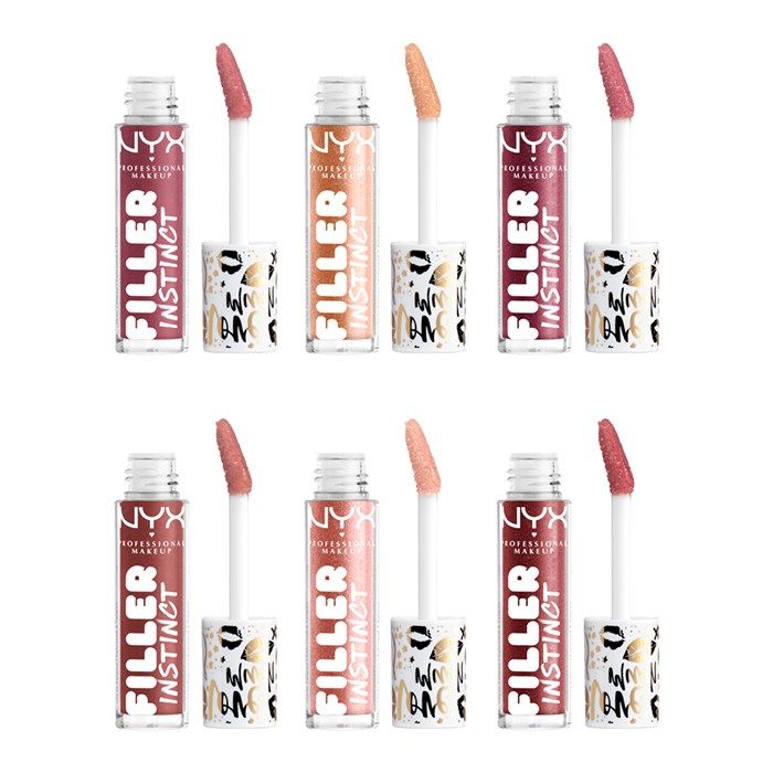 NYX PROFESSIONAL MAKEUP LOVE LUST DISCO lūpų blizgių rinkinys