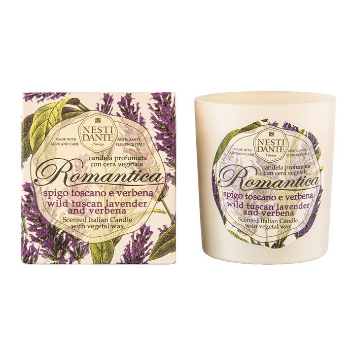 NESTI DANTE ROMANTICA WILD TUSCAN LAVENDER & VERBENA kvapni žvakė, 160 g