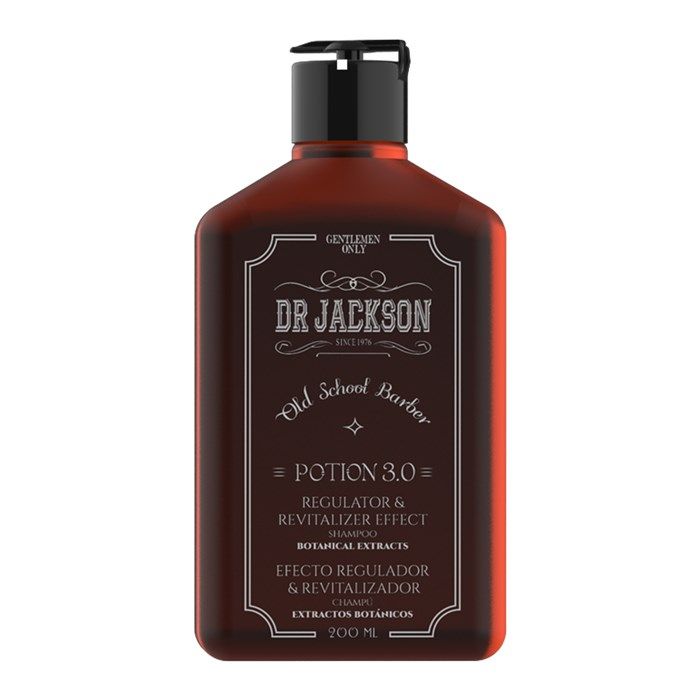 DR JACKSON POTION 3.0 plaukų šampūnas vyrams, 200 ml
