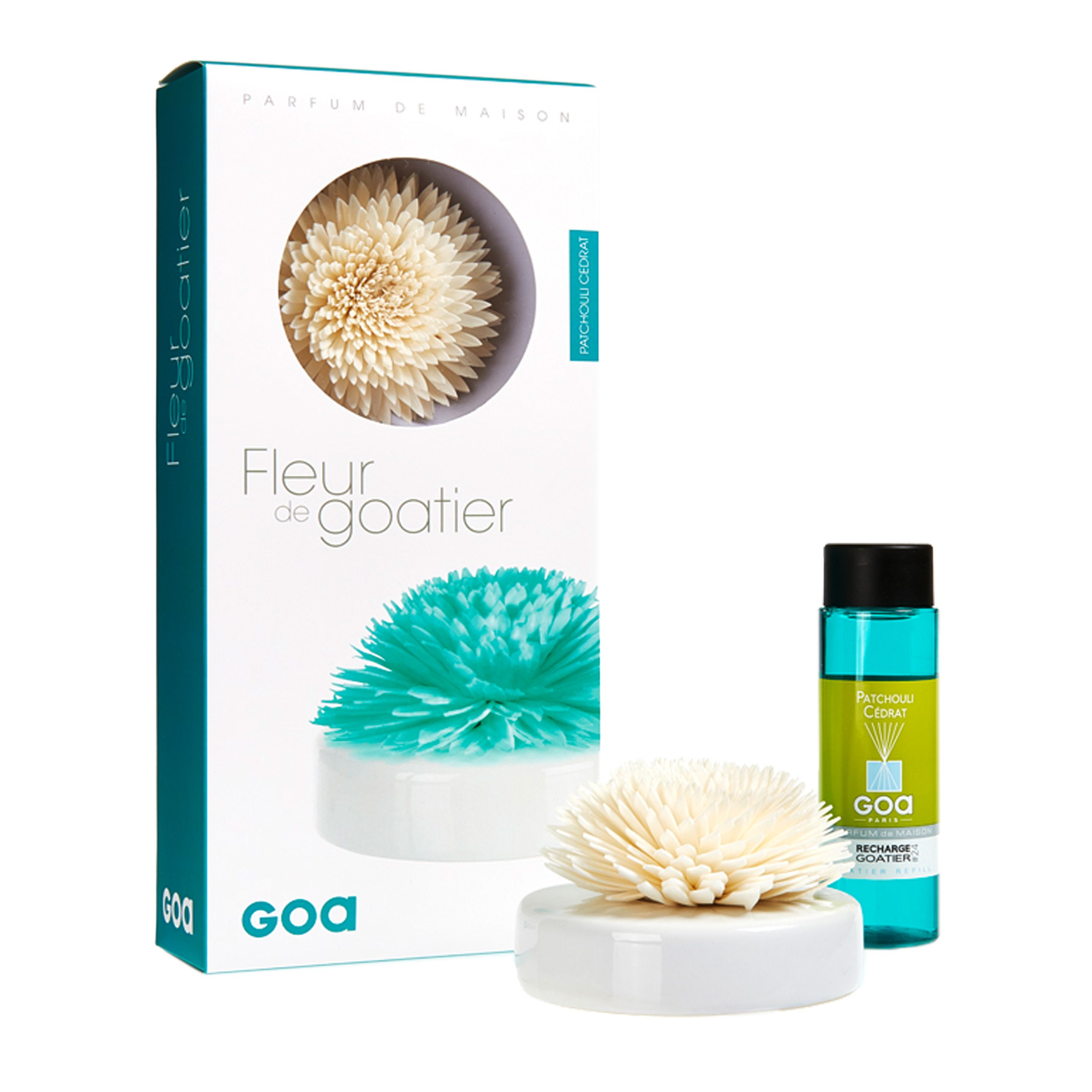 GOA FLEUR DE GOATIER PATCHOULI CEDRAT namų kvapas, 200 ml