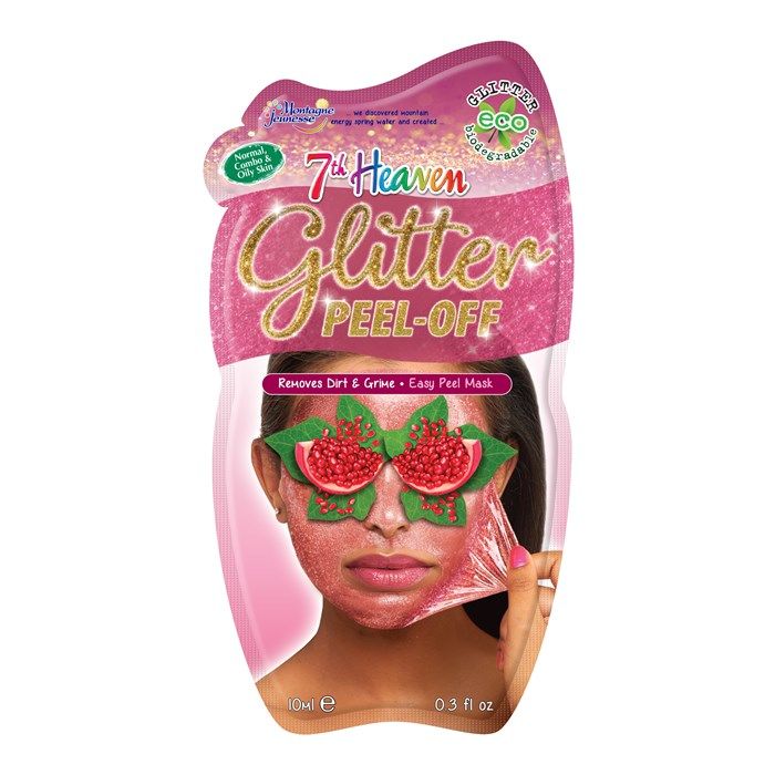 MONTAGNE JEUNESSE GLITTER PEEL - OFF veido kaukė, 10 ml