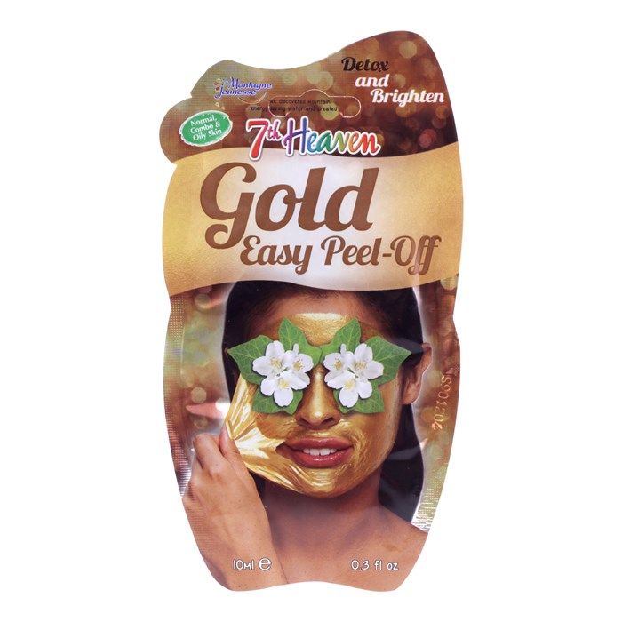 MONTAGNE JEUNESSE GOLD EASY PEEL - OFF veido kaukė, 10 ml