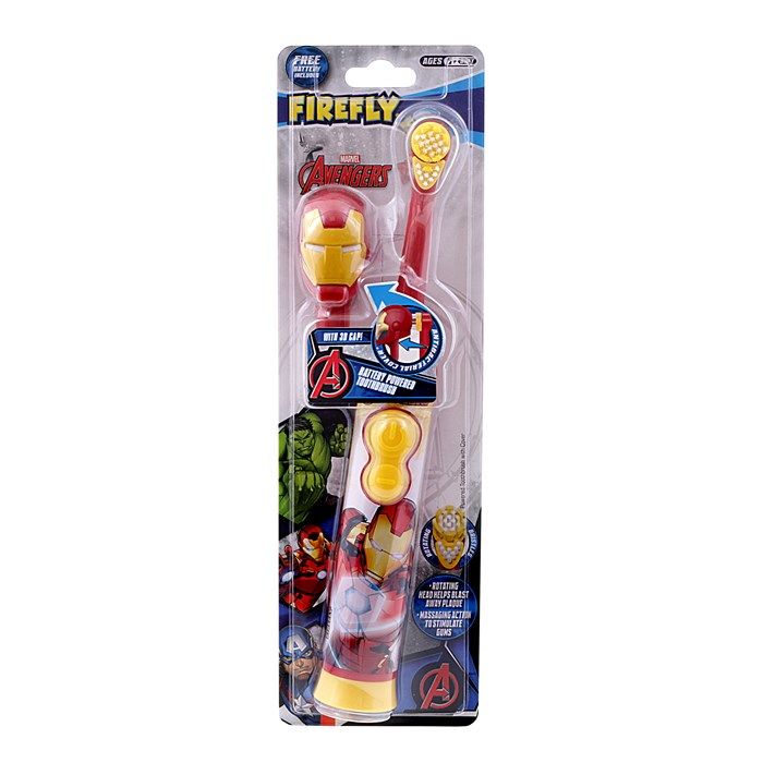 MARVEL AVENGERS 3D CAP 6+ elektrinis dantų šepetėlis
