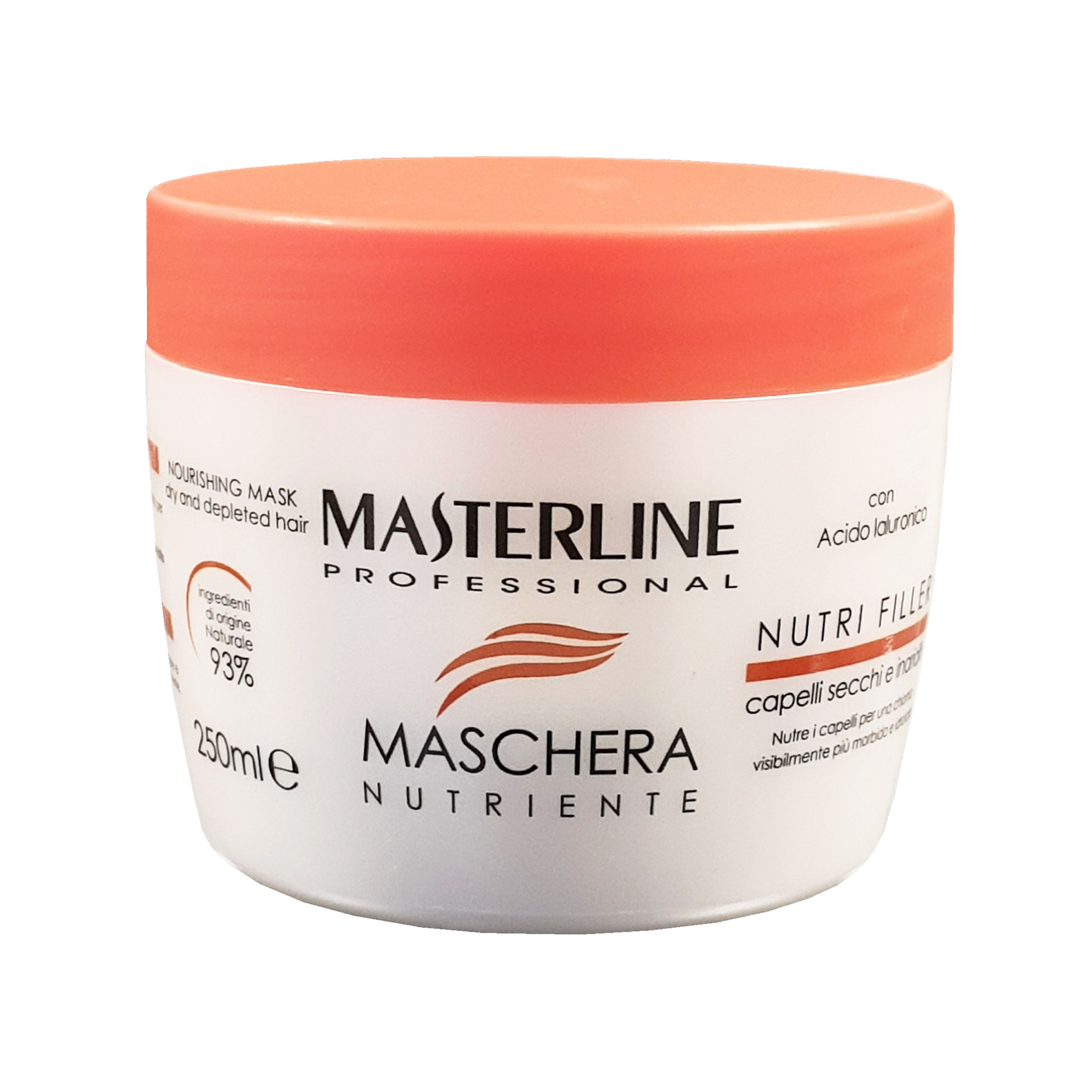 MASTERLINE NUTRI FILLER plaukų kaukė, 250 ml