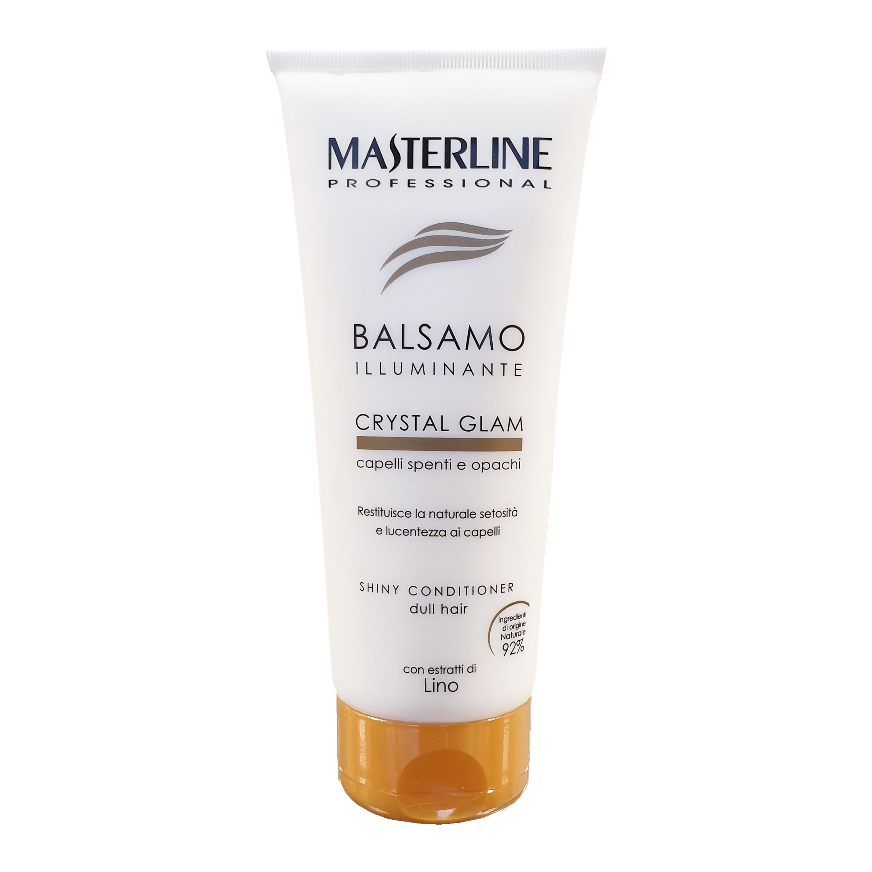 MASTERLINE CRYSTAL GLAM plaukų kondicionierius, 200 ml