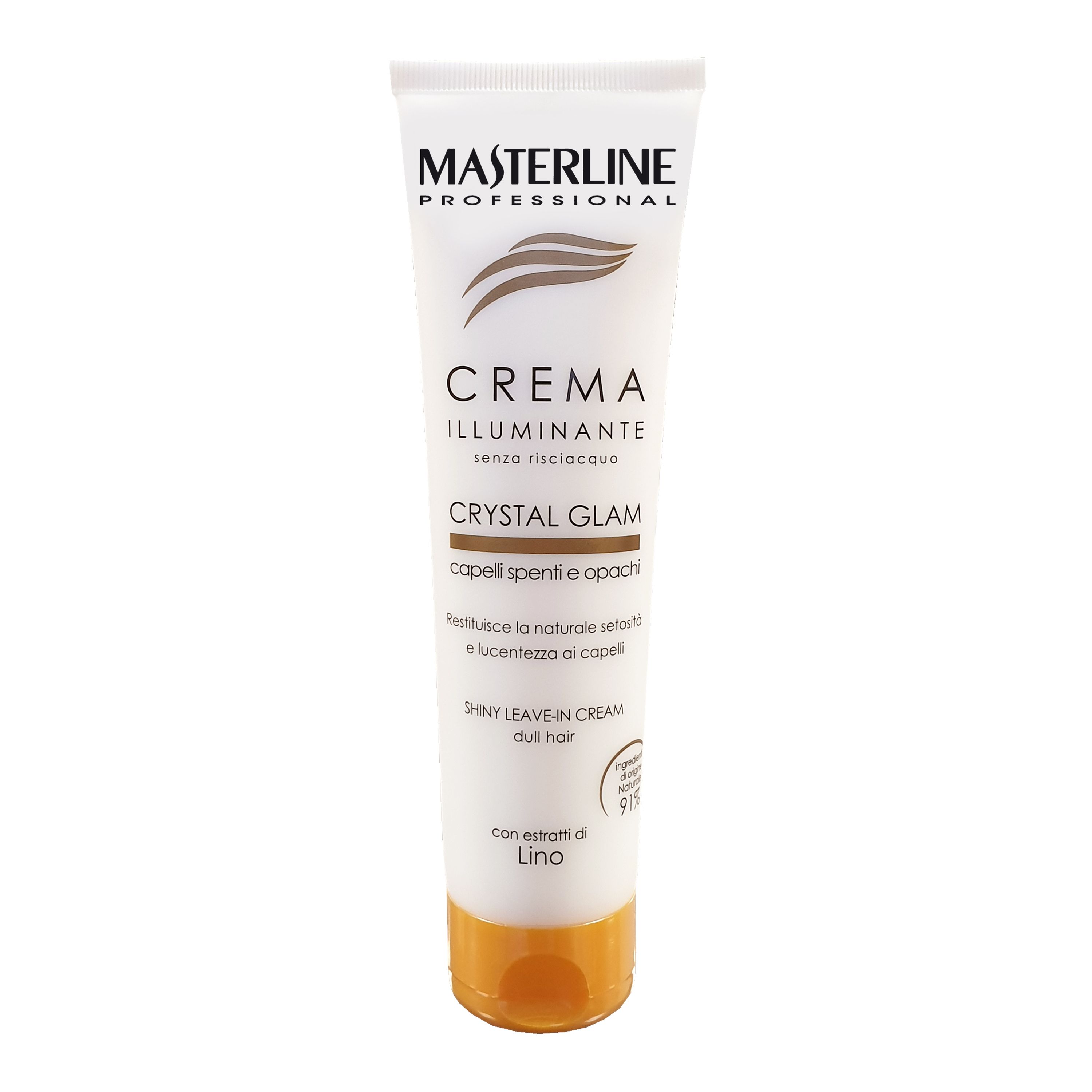 MASTERLINE CRYSTAL GLAM plaukų kremas, 100 ml