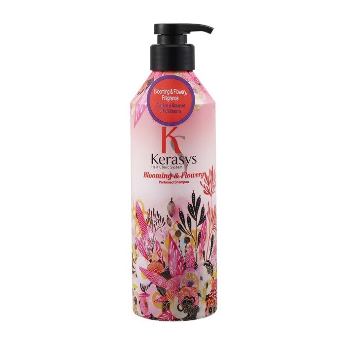 KERASYS BLOOMING & FLOWERY plaukų šampūnas, 600 ml