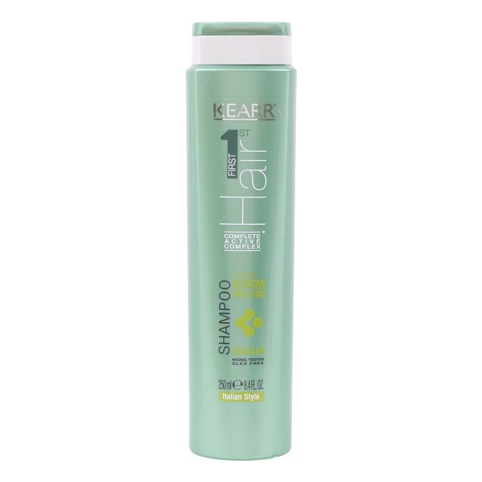 KEARR HIGH NUTRITIVE DRY & FINE plaukų šampūnas, 250 ml