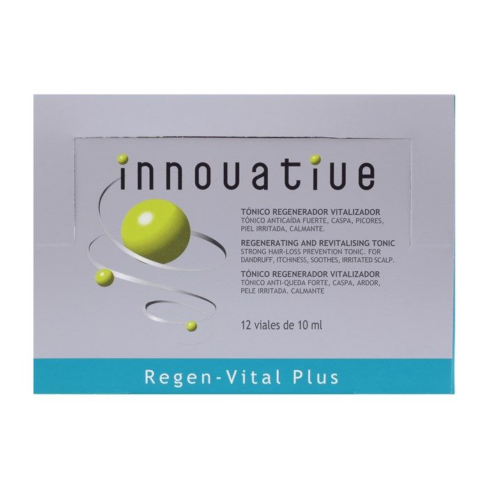 INNOVATIVE REGENERATING & REVITALISING plaukų tonikas ampulėse (12 vnt.)