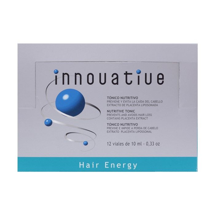 INNOVATIVE HAIR ENERGY plaukų tonikas ampulėse (12 vnt.)