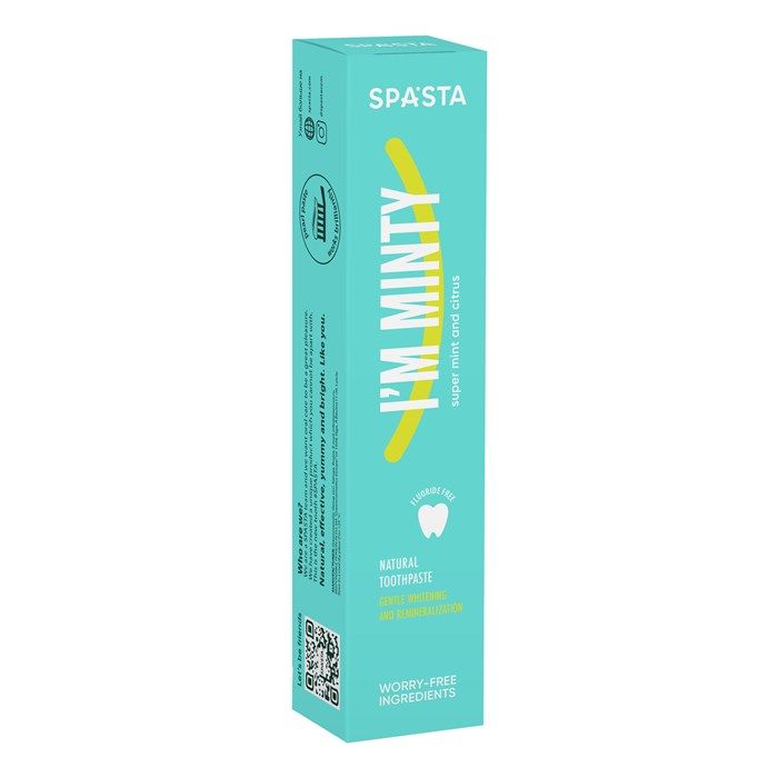 SPASTA I'M MINTY dantų pasta, 90 ml
