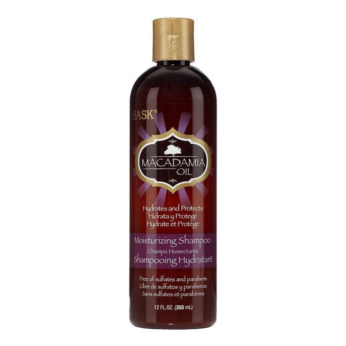HASK MACADAMIA OIL MOISTURIZING plaukų šampūnas, 355 ml
