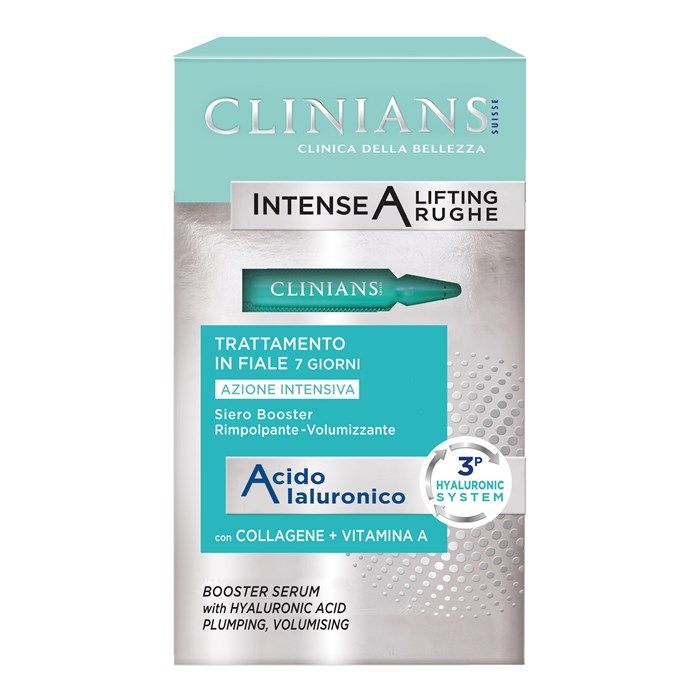 CLINIANS INTENSE A LIFTING RUGHE AZIONE INTENSIVA veido serumas, 7 x 1,2 ml