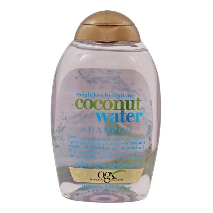 OGX COCONUT WATER plaukų šampūnas, 385 ml