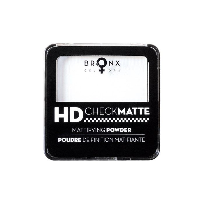 BRONX COLORS HD CHECK MATTE kompaktinė pudra makiažui užbaigti, 12 g