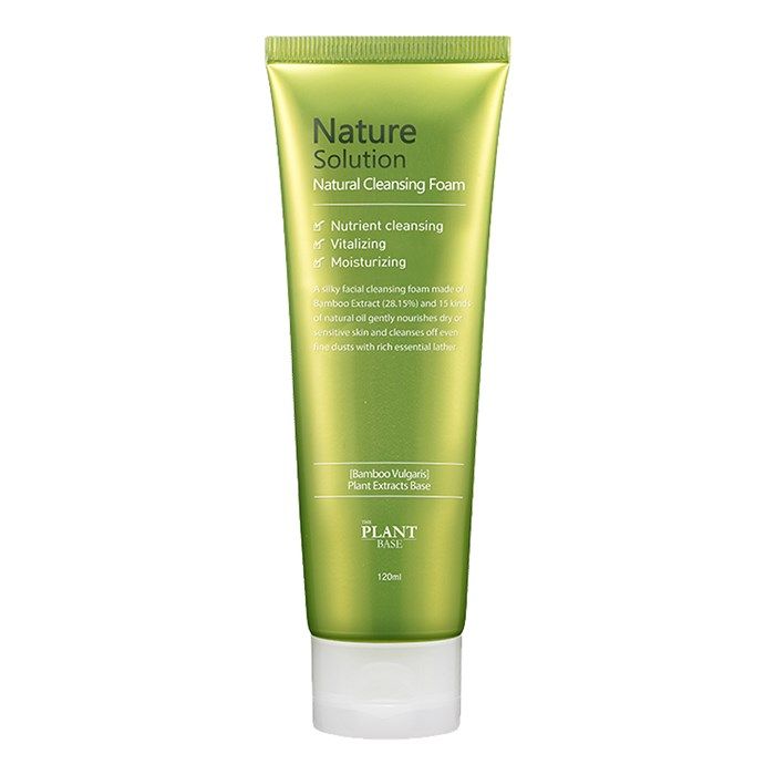 THE PLANT BASE NATURE SOLUTION NATURAL valomosios putos, 120 ml