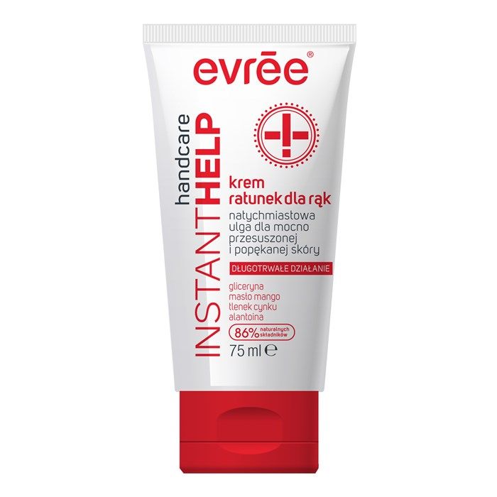 EVREE INSTANT HELP rankų kremas, 75 ml
