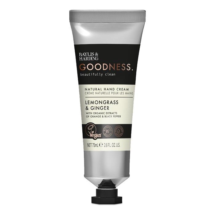 BAYLIS & HARDING GOODNESS LEMONGRASS & GINGER rankų kremas, 75 ml