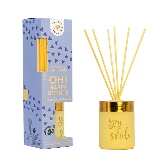LOS AROMAS MIKADO OH! HAPPY SCENTS TROPICAL SUMMER patalpų kvėpiklis, 100 ml