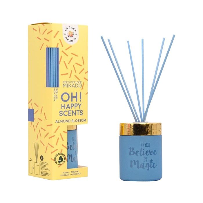 LOS AROMAS MIKADO OH! HAPPY SCENTS ALMOND BLOSSOM patalpų kvėpiklis, 100 ml