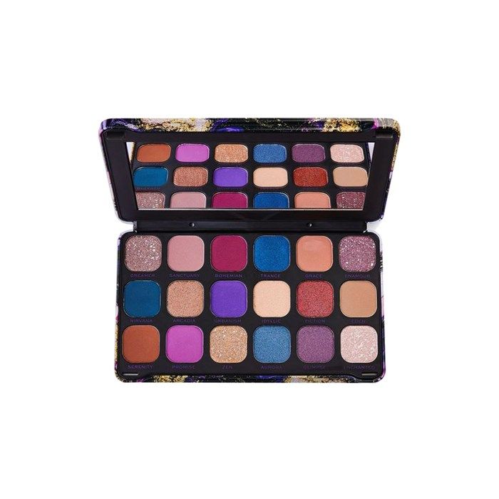 MAKEUP REVOLUTION FOREVER FLAWLESS akių vokų šešėlių paletė, 19,8 g