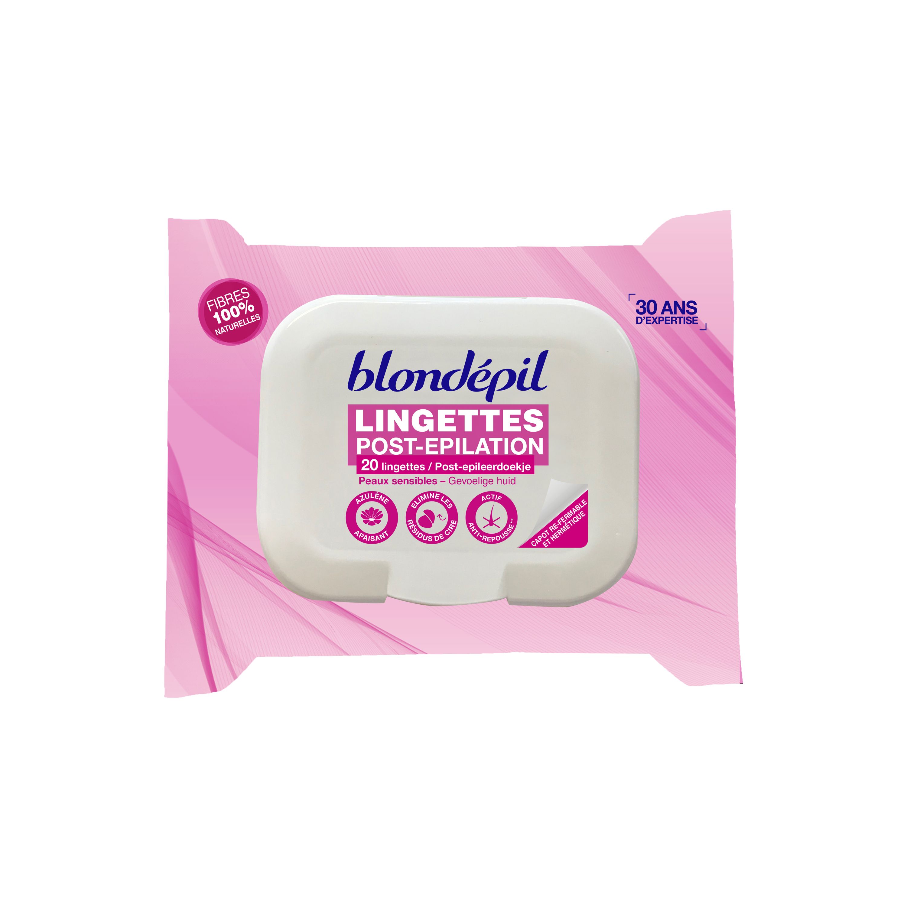 BLONDEPIL LINGETTES servetėlės po depiliacijos