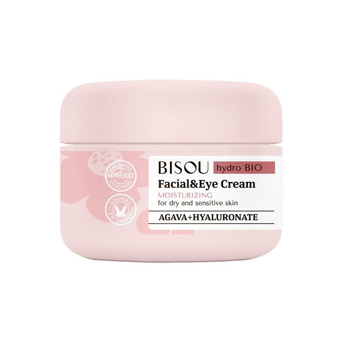 BISOU HYRO BIO MOISTURIZING veido ir paakių kremas, 50 ml