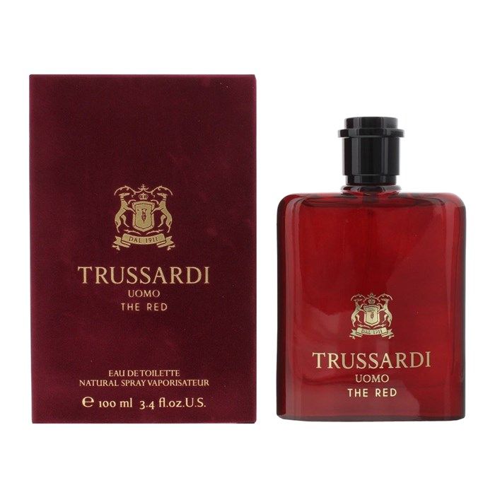 TRUSSARDI UOMO THE RED tualetinis vyrų vanduo, 100 ml