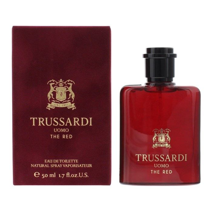 TRUSSARDI UOMO THE RED tualetinis vyrų vanduo, 50 ml