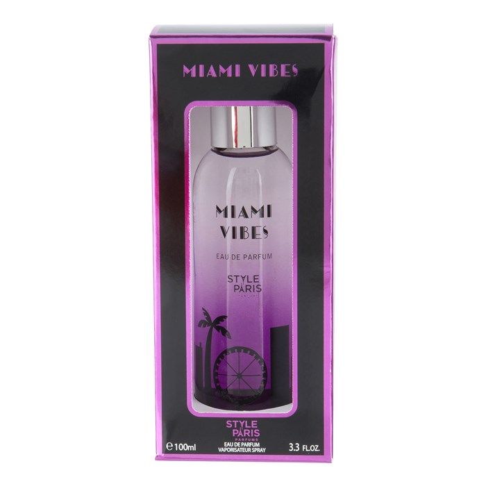 STYLE PARIS MIAMI VIBES parfumuotas moterų vanduo, 100 ml