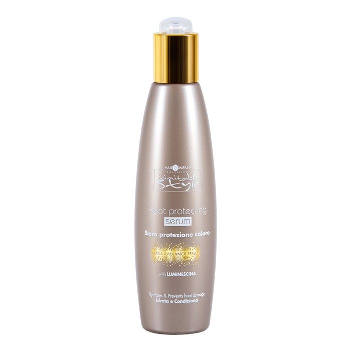 HAIR COMPANY INIMITABLE STYLE HEAT PROTECTING plaukų serumas, 250 ml