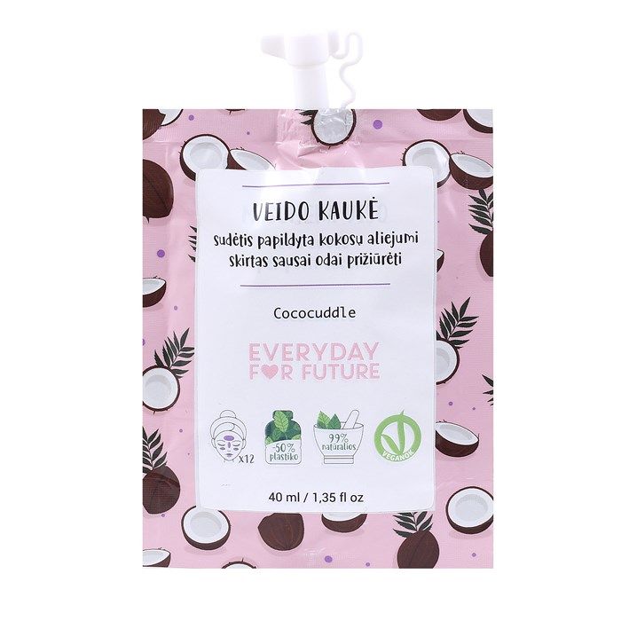 EVERYDAY FOR FUTURE COCOCUDDLE veido kaukė, 40 ml