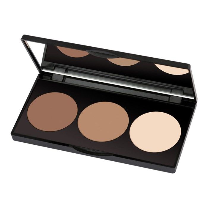 GOLDEN ROSE CONTOUR POWDER veido bruožų modeliavimo rinkinys, 3 x 3,5 g