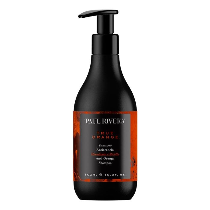PAUL RIVERA TRUE ORANGE ANTI-ORANGE plaukų šampūnas, 500 ml