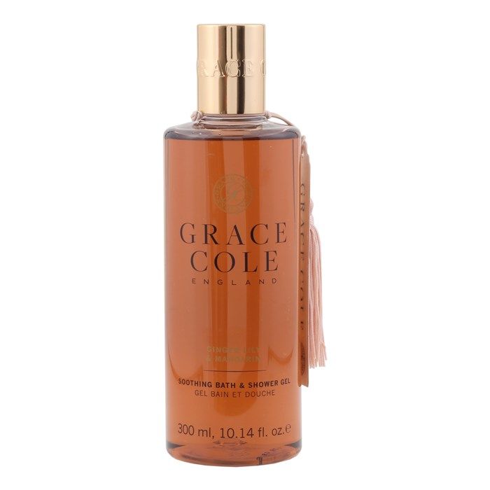 GRACE COLE GINGER LILY & MANDARIN vonios ir dušo želė, 300 ml