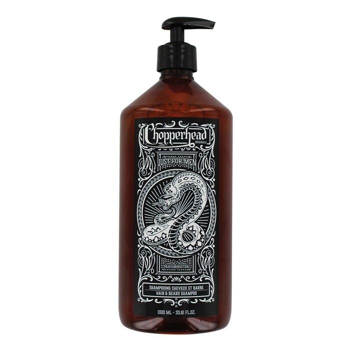 CHOPPERHEAD vyrų plaukų ir barzdos šampūnas, 1000 ml