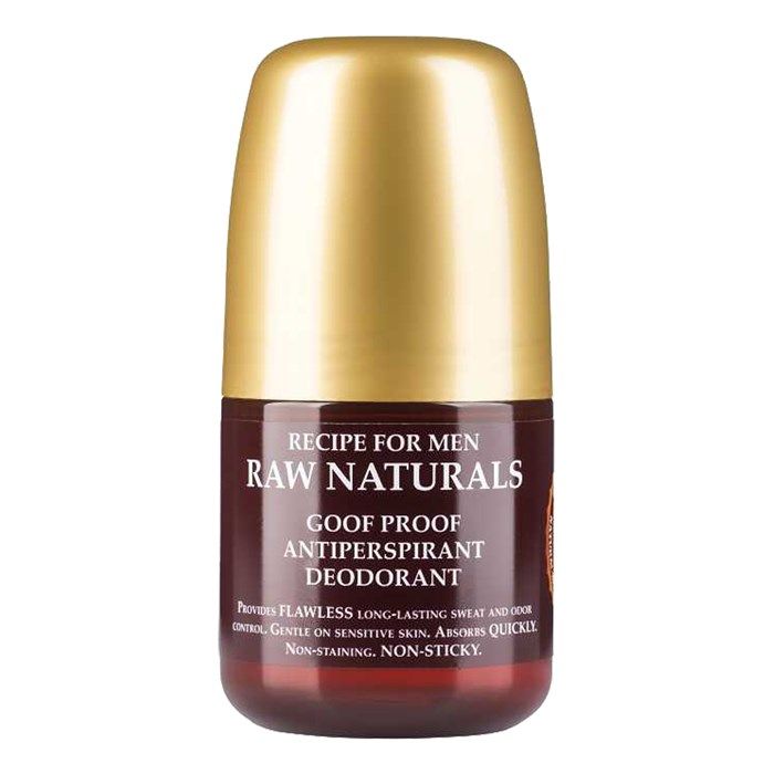 RAW NATURALS rutulinis dezodorantas antiperspirantas, 60 ml